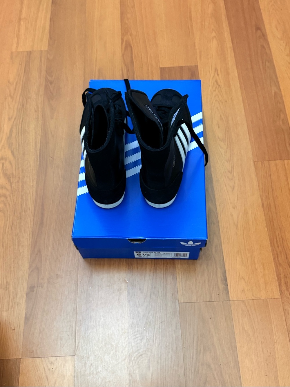 adidas Japan Hi-Top Sneakers - Black/White - Picture 4 of 6